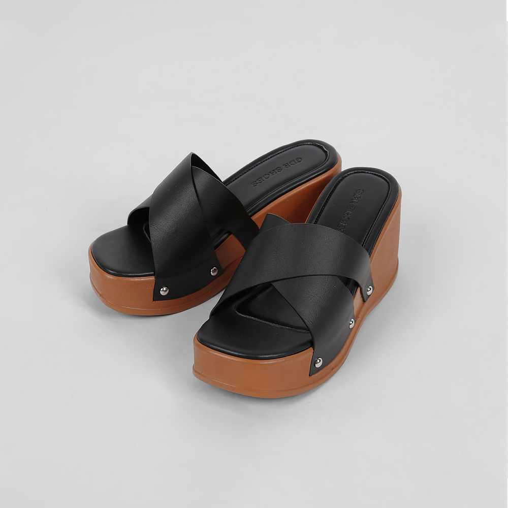 GDR Studded platform mule (3color) thumb1