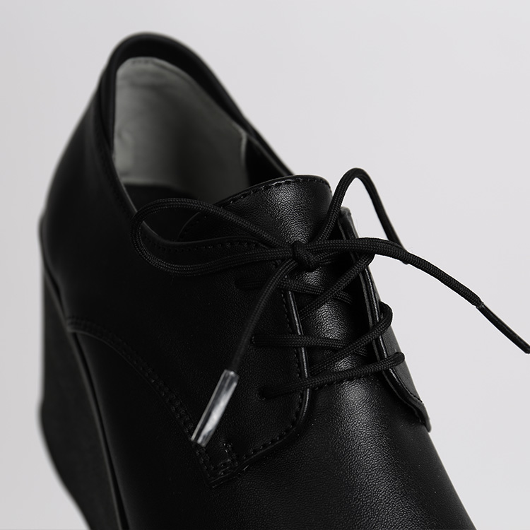 Lace-up platform loafers (1color) thumb4