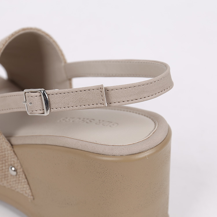 Jute platform sandal (2color) thumb7