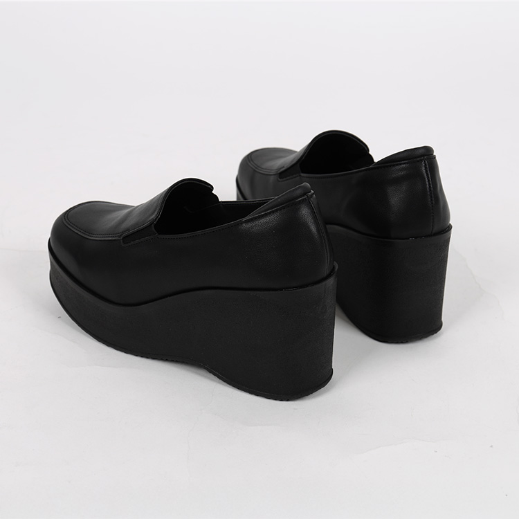 Simple platform loafers (1color) thumb3
