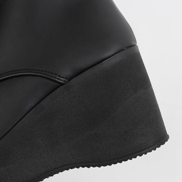 Toona platform combat boots (1color) thumb5